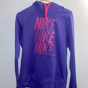 Purple Athletic Hoodie